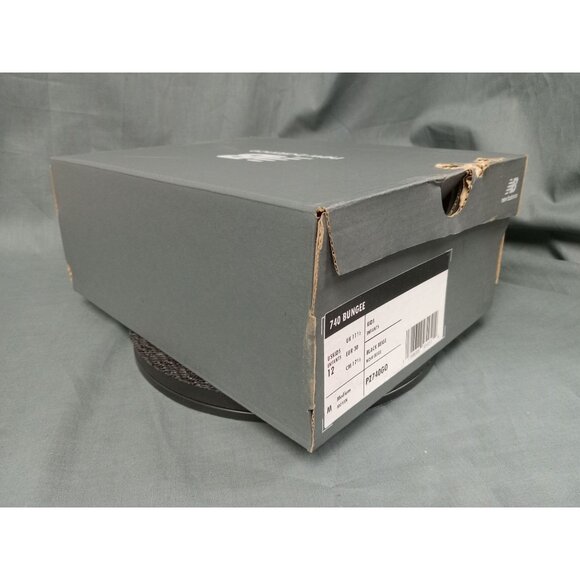 New Balance Boys 740 Bungee Sneakers PZ740GO Black Beige Size 12 NEW in BOX! - Picture 14 of 14